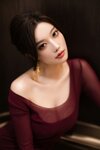 [Cosplay] 杨晨晨 紫色连衣短裙