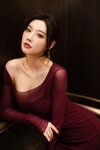 [Cosplay] 杨晨晨 紫色连衣短裙
