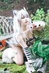 [Cosplay] Yibeibuchi 一北亦北 - White Tiger Girl 白虎兽娘福瑞