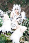 [Cosplay] Yibeibuchi 一北亦北 - White Tiger Girl 白虎兽娘福瑞