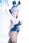 [Cosplay] 小空 sora - 碧蓝档案 飞鸟马时 兔女郎