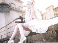 [Cosplay] Alannis 五更百鬼 - Wedding Dress 婚纱