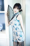 [Cosplay] 朱可儿 玥儿玥 古典美修身旗袍黑丝