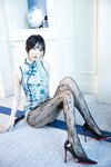 [Cosplay] 朱可儿 玥儿玥 古典美修身旗袍黑丝