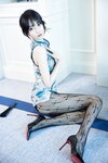 [Cosplay] 朱可儿 玥儿玥 古典美修身旗袍黑丝