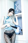 [Cosplay] 朱可儿 玥儿玥 古典美修身旗袍黑丝