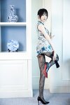 [Cosplay] 朱可儿 玥儿玥 古典美修身旗袍黑丝