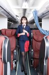 [Cosplay] 陆萱萱 粉色空姐制服