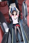 [Cosplay] 陆萱萱 粉色空姐制服
