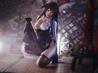 [Cosplay] Yixiao 一笑芳香沁 - Azuma robe 吾妻旗袍