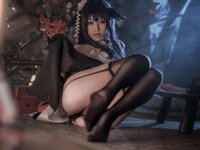 [Cosplay] Yixiao 一笑芳香沁 - Azuma robe 吾妻旗袍