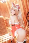 [Cosplay] Fandy Lau 千只猫薄禾 - Christmas Wolf Girl 圣诞狼女