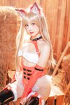 [Cosplay] Fandy Lau 千只猫薄禾 - Christmas Wolf Girl 圣诞狼女