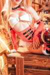 [Cosplay] Fandy Lau 千只猫薄禾 - Christmas Wolf Girl 圣诞狼女