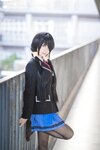 [Cosplay] 白金Saki写真 - 制服黑丝