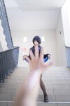 [Cosplay] 白金Saki写真 - 制服黑丝