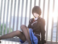 [Cosplay] 白金Saki写真 - 制服黑丝