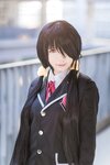 [Cosplay] 白金Saki写真 - 制服黑丝