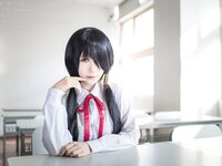 [Cosplay] 白金Saki写真 - 制服黑丝