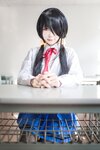 [Cosplay] 白金Saki写真 - 制服黑丝