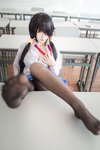[Cosplay] 白金Saki写真 - 制服黑丝