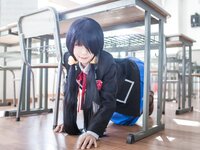 [Cosplay] 白金Saki写真 - 制服黑丝