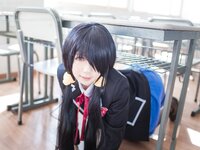[Cosplay] 白金Saki写真 - 制服黑丝