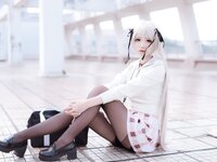[Cosplay] Alannis 五更百鬼 - School Uniform Dome 校服穹