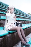 [Cosplay] Alannis 五更百鬼 - School Uniform Dome 校服穹