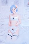 [Cosplay] Yunzaizzz 晕崽Zz - Rem 蕾姆