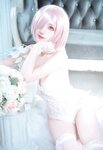 [Cosplay] Su Qing 是夙卿呀 - Mashu Bride 玛修 花嫁