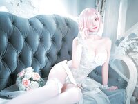 [Cosplay] Su Qing 是夙卿呀 - Mashu Bride 玛修 花嫁