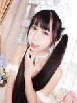 [Cosplay] Bu Dai Mao 不呆猫 - Lace Selfie 蕾丝自拍