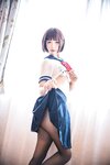 [Cosplay] Jean 九曲 - JK Transparent Uniform JK透明制服
