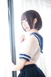 [Cosplay] Jean 九曲 - JK Transparent Uniform JK透明制服