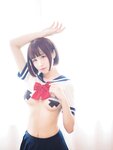 [Cosplay] Jean 九曲 - JK Transparent Uniform JK透明制服