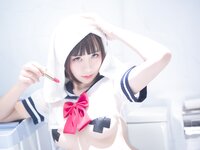 [Cosplay] Jean 九曲 - JK Transparent Uniform JK透明制服