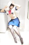 [Cosplay] Jean 九曲 - JK Transparent Uniform JK透明制服