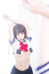 [Cosplay] Jean 九曲 - JK Transparent Uniform JK透明制服