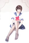 [Cosplay] Jean 九曲 - JK Transparent Uniform JK透明制服