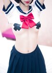 [Cosplay] Jean 九曲 - JK Transparent Uniform JK透明制服