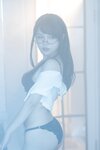 [Cosplay] Qiyuemiaozi 七月喵子 - Kitchen Glasses Girl No.1 厨房眼镜娘1号