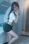 [Cosplay] Qiyuemiaozi 七月喵子 - Kitchen Glasses Girl No.1 厨房眼镜娘1号
