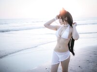 [Cosplay] Nyako 喵子 - Atago Swimsuit 爱宕泳装