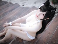 [Cosplay] Nyako 喵子 - Atago Swimsuit 爱宕泳装