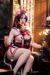 [Cosplay] Yibeibuchi 一北亦北 - Milky New Year Cheongsam 奶光新春旗袍