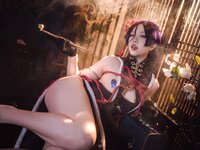 [Cosplay] Yibeibuchi 一北亦北 - Milky New Year Cheongsam 奶光新春旗袍