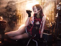 [Cosplay] Yibeibuchi 一北亦北 - Milky New Year Cheongsam 奶光新春旗袍