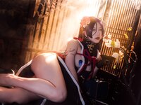 [Cosplay] Yibeibuchi 一北亦北 - Milky New Year Cheongsam 奶光新春旗袍