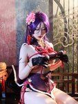 [Cosplay] Yibeibuchi 一北亦北 - Milky New Year Cheongsam 奶光新春旗袍